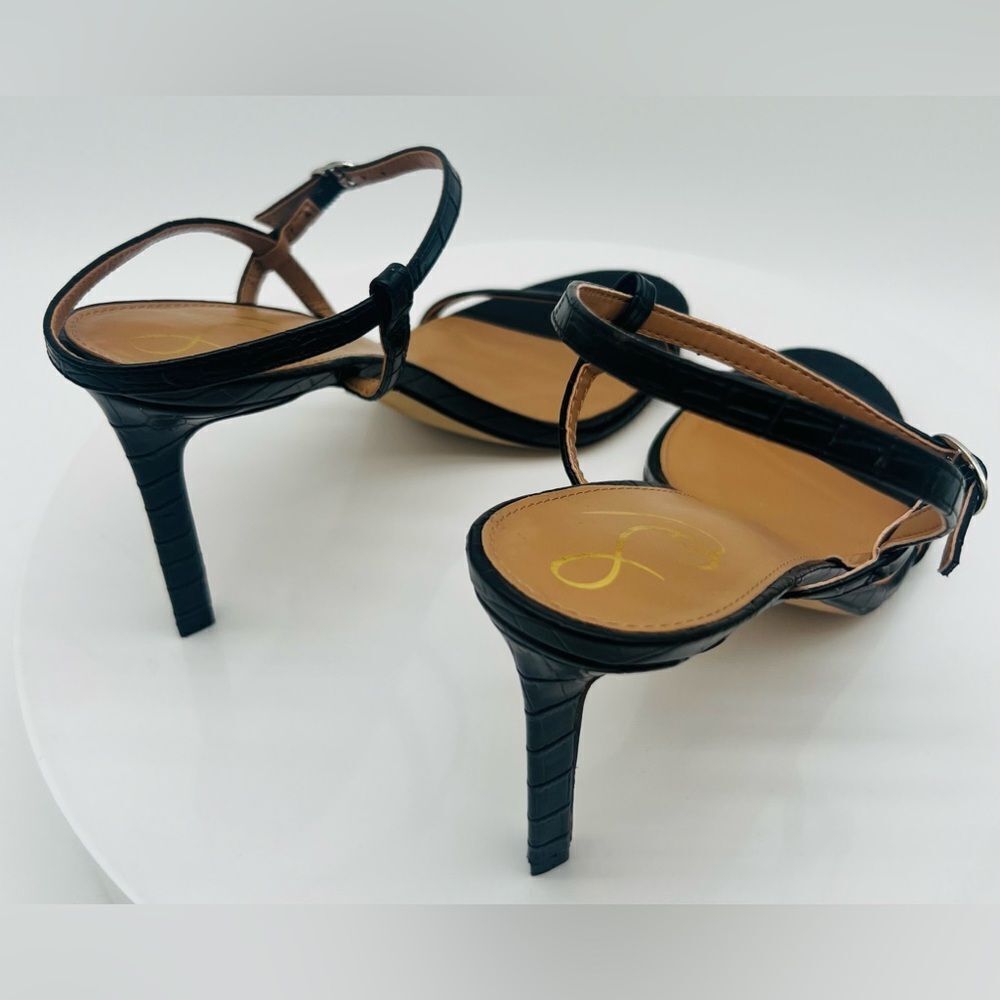 SAM EDELMAN | Doran Strappy Stiletto Sandal | Champagne Gold | NWT 9.5 - Picture 6 of 10